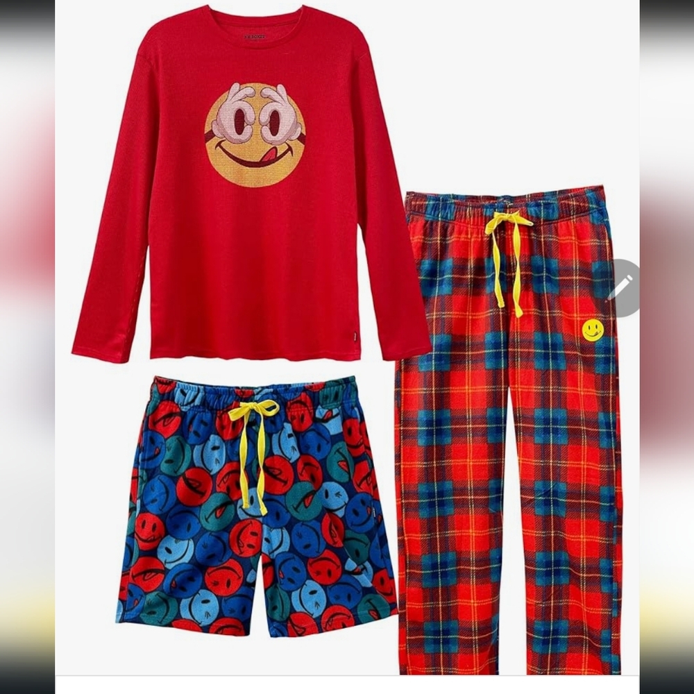 Joe Boxer Red and Blue Boxers 3-Pack Set